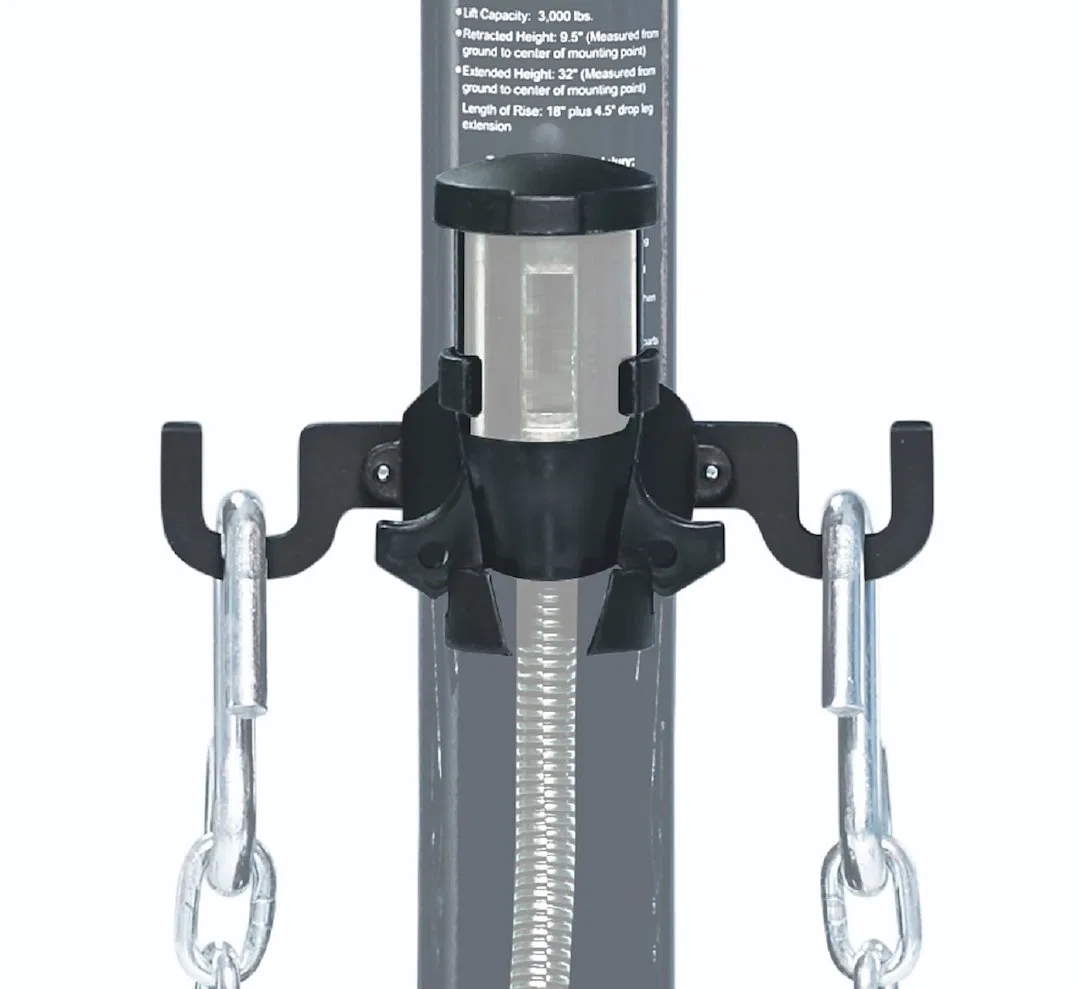 JET-30 – STROMBER Trailer Safety Chain Holder, Use To Keep 7-Way And Safety Chains Up And Out Of The Mud For 2 Inch T...